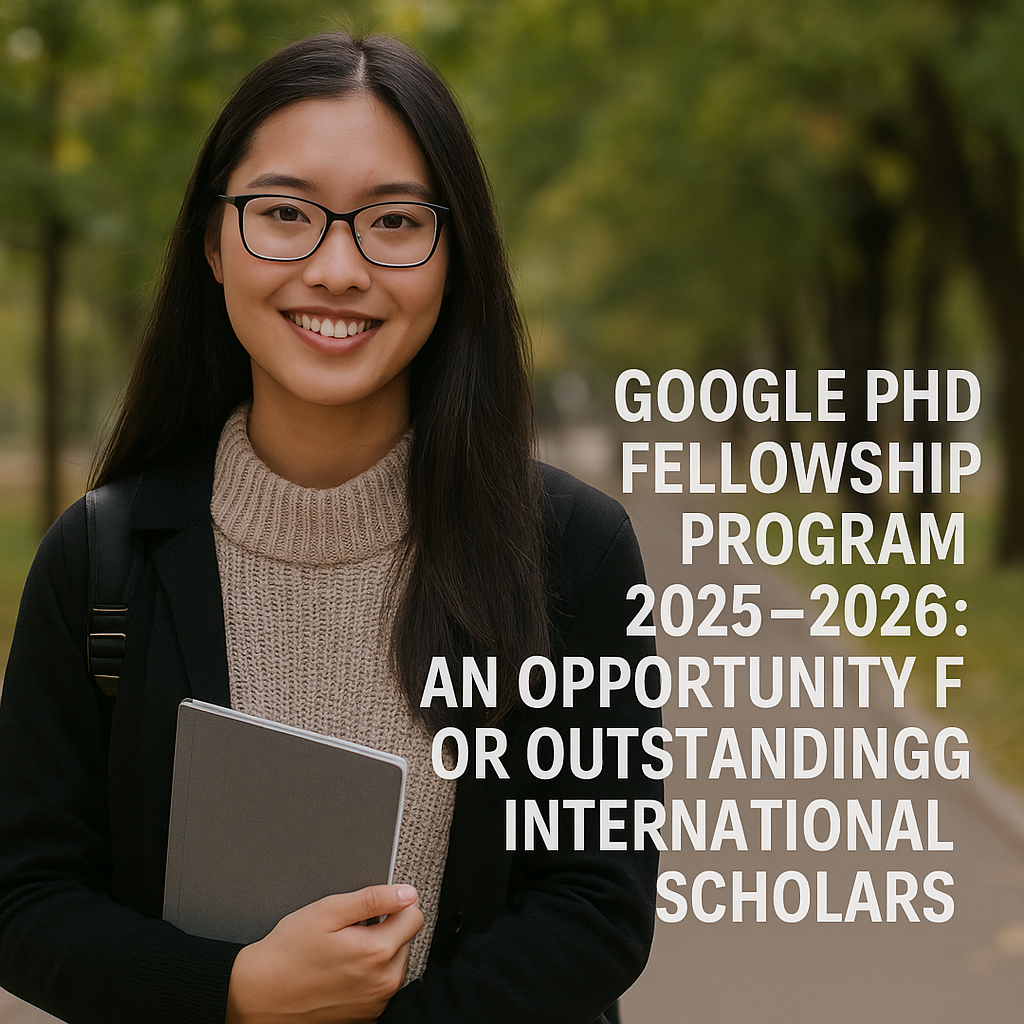 Google PhD Fellowship Program 2025–2026: An Opportunity for Outstanding International Scholars
