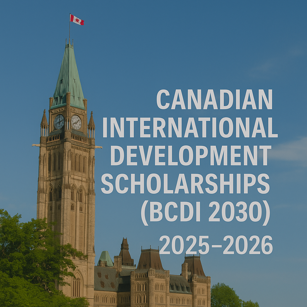 Canadian International Development Scholarships (BCDI 2030) 2025–2026